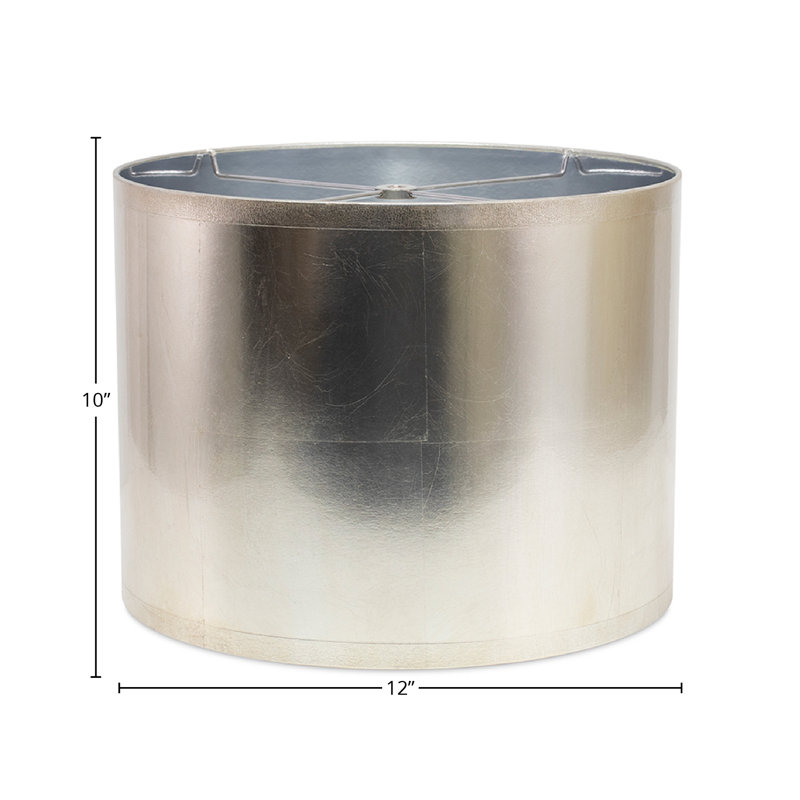 Braleigh Drum Lamp Shade, 10" H x 12" W x 12" D