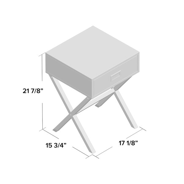 Wrought Studio Arbuckle End Table & Reviews | Wayfair