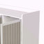 Armoire à chaussures multifonctionnelle avec tablettes réglables, tabouret, tiroir escamotable, range-chaussures minimaliste avec surface supérieure robuste pour différentes tailles d'articles