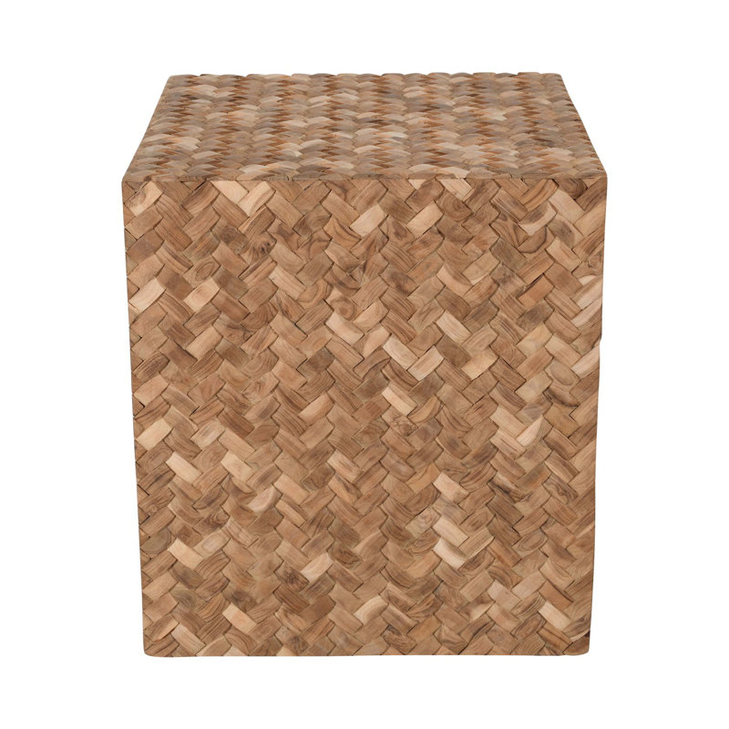 Table d'appoint carrée Natural Weave