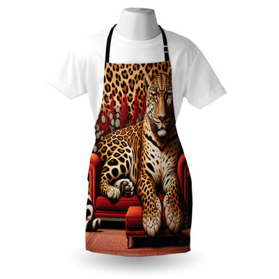 No Pattern Bib Apron