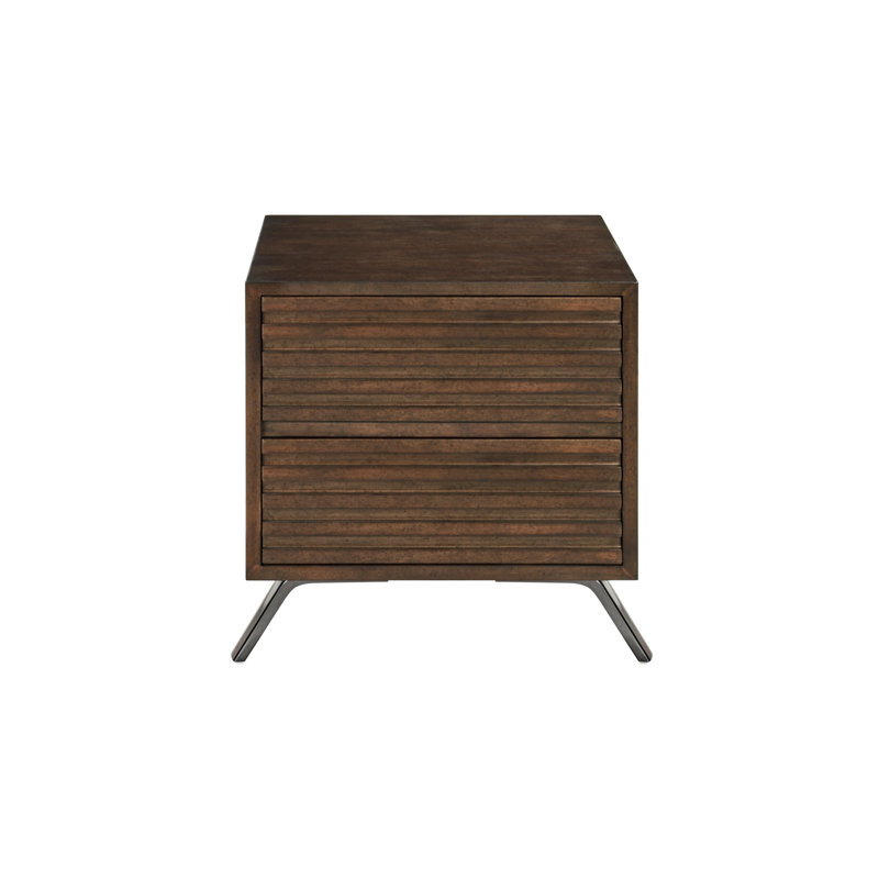 Alleshia 18.75'' W Solid Wood Nightstand