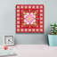 "Epic Graffiti" Flower Medallion "par Elizabeth Caldwell, art mural sur toile, 12 po x 12 po-1149606552