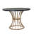 Harlan 42" Round Dining Table with Solid Wood-Look Top & Pedestal Base-129020370