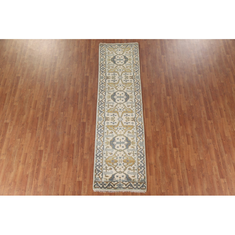 Tapis de couloir All-Over Oushak 3 x 10