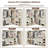 Selestina 110'' Closet System with Wooden Drawers-1234567017
