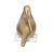 Elegant 12" Dreanna Bird Statuary, Artisan-Crafted Aluminum & Acrylic, Modern Sculptures Décor