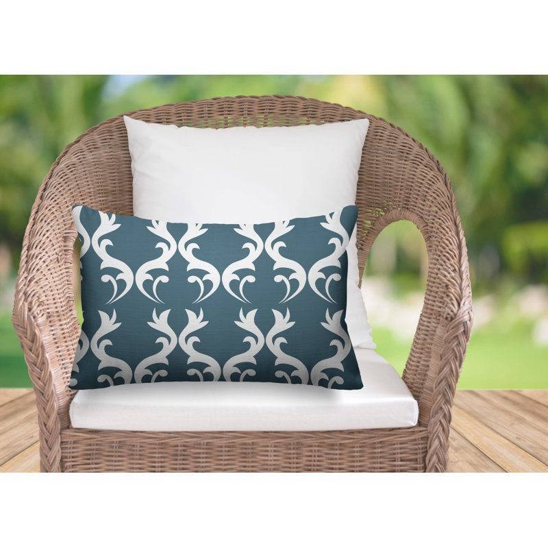 Housse et insert de coussin d'extérieur Galton, Ardoise