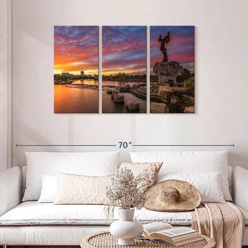 Rorry Wichita Sunset Horizon, 32" H x 50" W