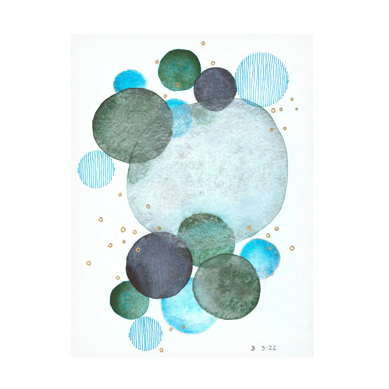 Art sur toile Jocelyn Benford, H 19 po x l 14 po
