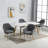 Deamon Upholstered Arm Chair (Set of 4)-247124461