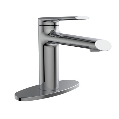 Belanger Single-Hole Single-handle Bathroom Faucet with Drain Assembly