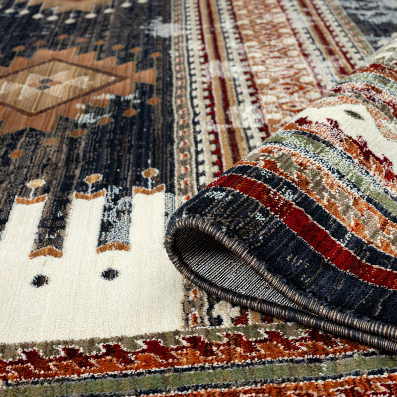 Struan Southwestern Area Rug, Rectangle 5'2" x 7'8"