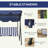 Dark Blue Outdoor Swing Chair 3. Removable Cushion. Steel Frame Stand. Adjustable Canopy For Garden. Comfortable Lounging Area. 440 Lbs Capacity. 67.71" X 42.79" 60.12". Assembly Required Patio