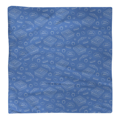 Polyester Abstract Square Napkin