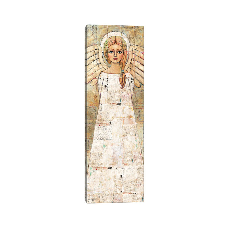 Angelic Vision II by Teresa Kogut - Panoramic Print on Canvas, Wrapped Canvas, 121.92cm H x 40.64cm W x 1.91cm D