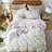 Nayoroom 3 Pieces Ultra Soft Pink Flowers Birds Floral Duvet Cover 100% Cotton Bedding Set Comfy Durable Farmhouse Duvet Cover Set-111598389