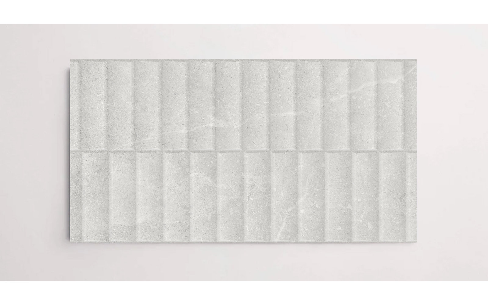 Story 16" x 48" Tile, White Blind