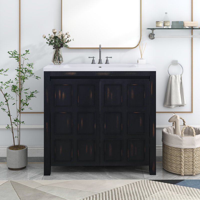 36 base de meuble-lavabo simple seulement