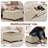 29.5’’ Wide Upholstered Tufted Square Storage Ottoman-1885329593