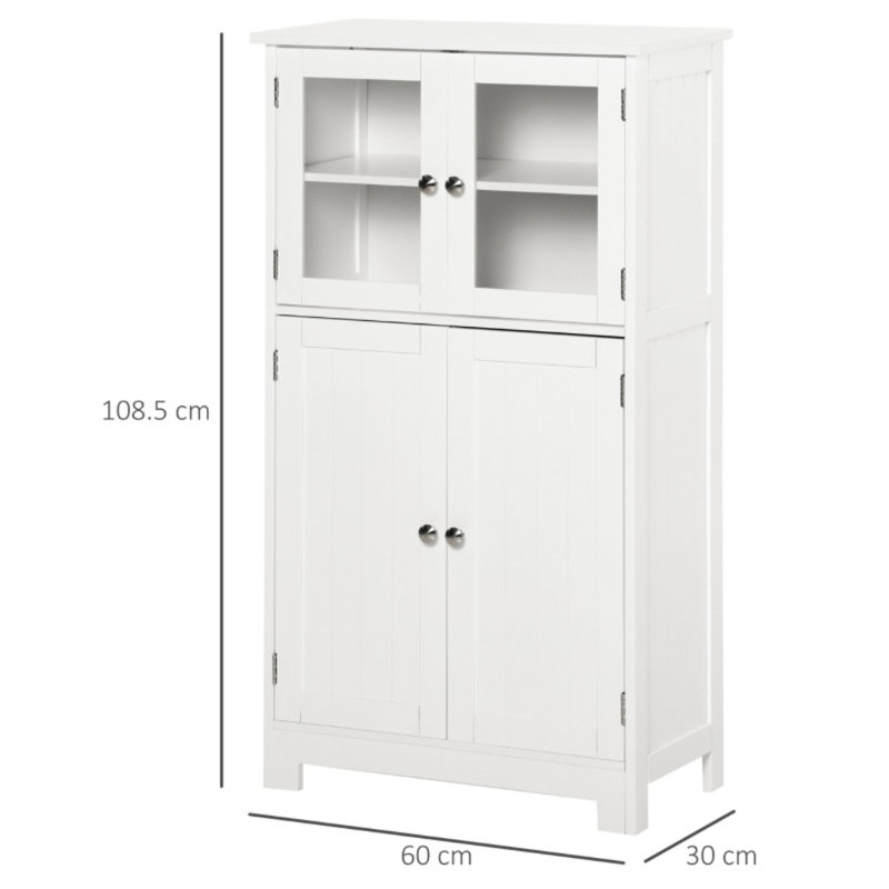 Engineered Wood Freestanding Bathroom Cabinet