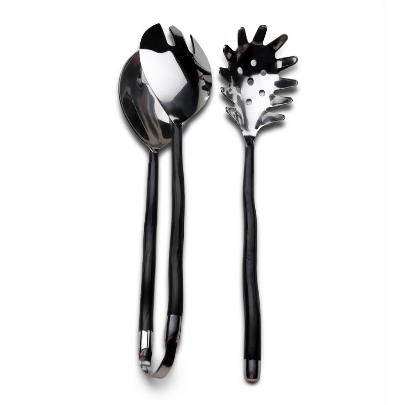 2 Piece Stainless Steel Hostess Set
