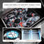  Alphamarts 3 - Burner 2-in-1 Charcoal and Gas Grill