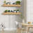 Natural Wood Fireplace Mantel – Diy Floating Display Shelf, Shelving With Handcrafted Brackets,ideal For Over Fireplace/home Decor-2887108