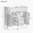 35.9'' Single Bathroom Vanity with Ceramic Top-97769814