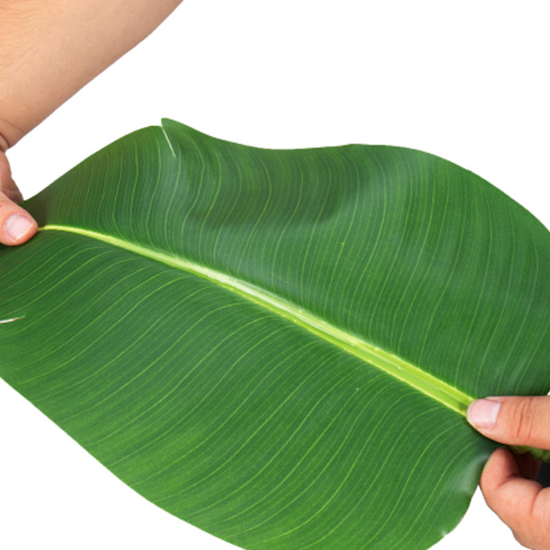 Plante artificielle oiseau de paradis avec feuilles de bananier pour la décoration intérieure et extérieure