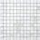 Cotton 7/8" x 7/8" Cubes Glass Mosaic
