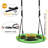 40inch Metal/Fabric Web/Saucer Swing with Chains and Hooks-54530390
