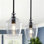 Luminaire suspendu en forme de cloche 1 lumière