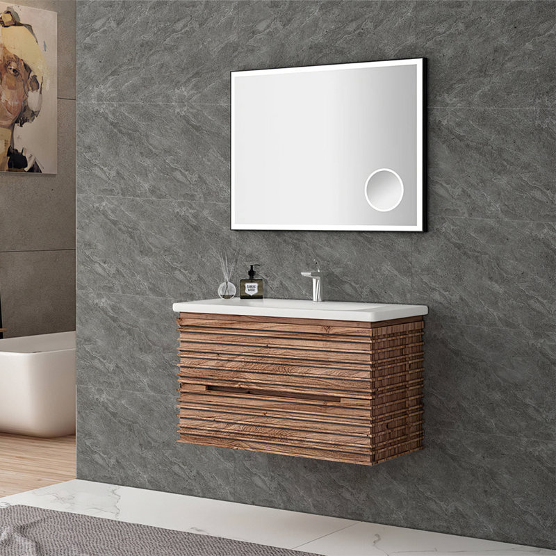 Deivids Peel and Stick Marble Wall Tile, Grey