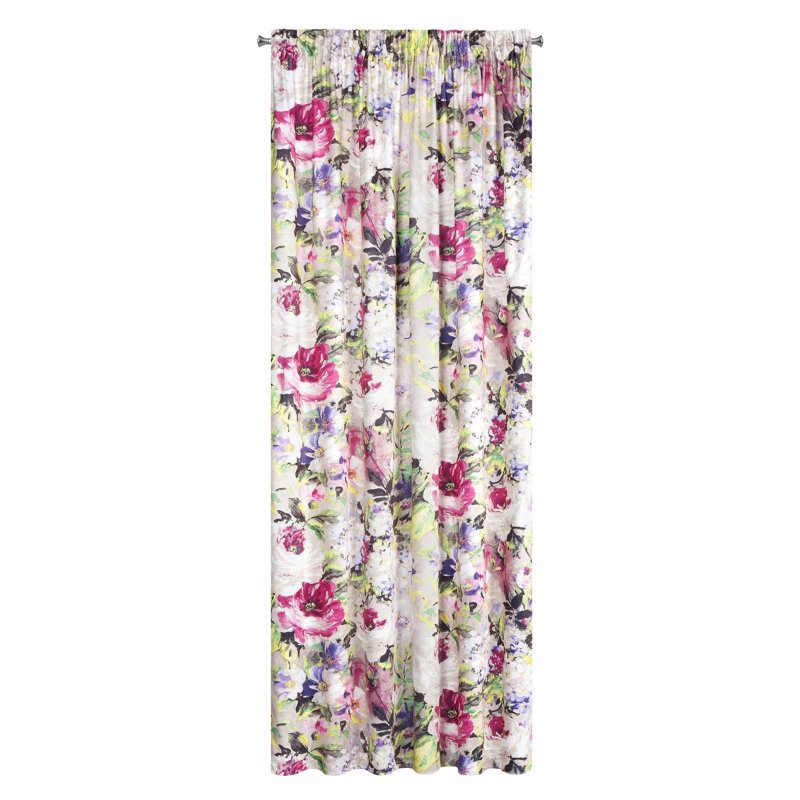Spruill Slot Top Blackout Thermal Single Curtain