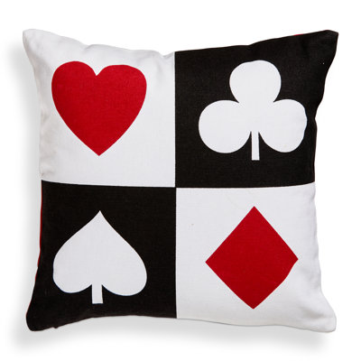 Suits Graphic Pillow  Cotton Cover
