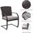 4 - Person Wicker Patio Dining Set with Square Table , Cushions Included-2079037144