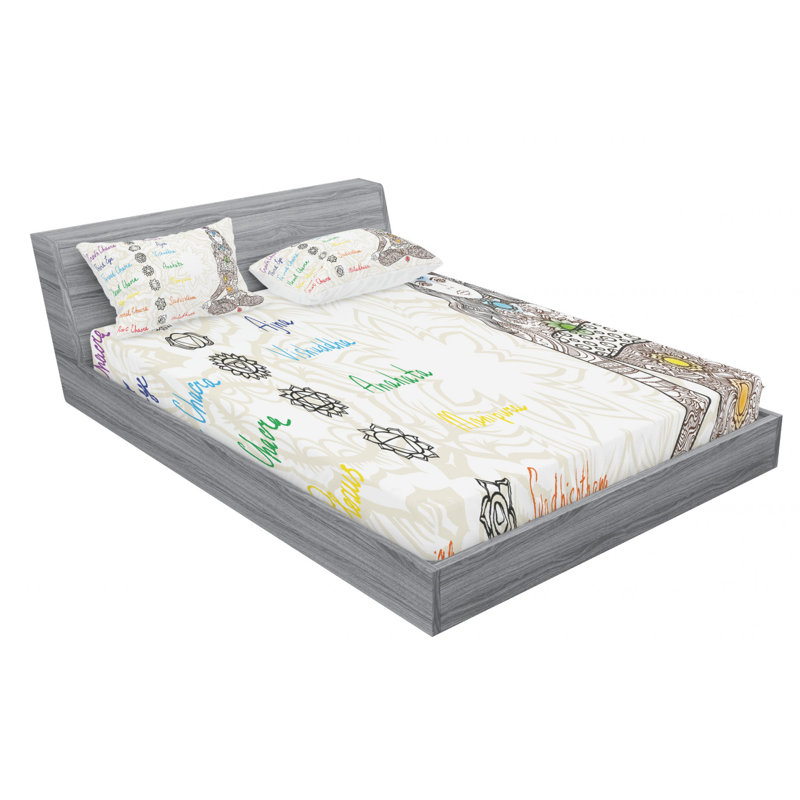 Microfiber Sheet Set, Queen Sheet Set + Fitted Sheet + 2 Pillowcases