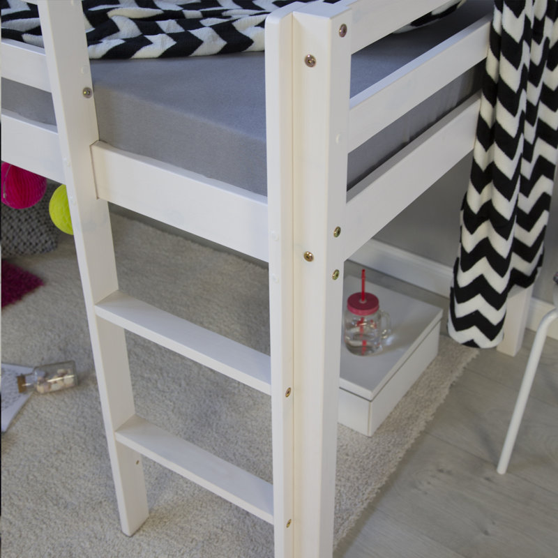 Carlile European Single Mid Sleeper Bed