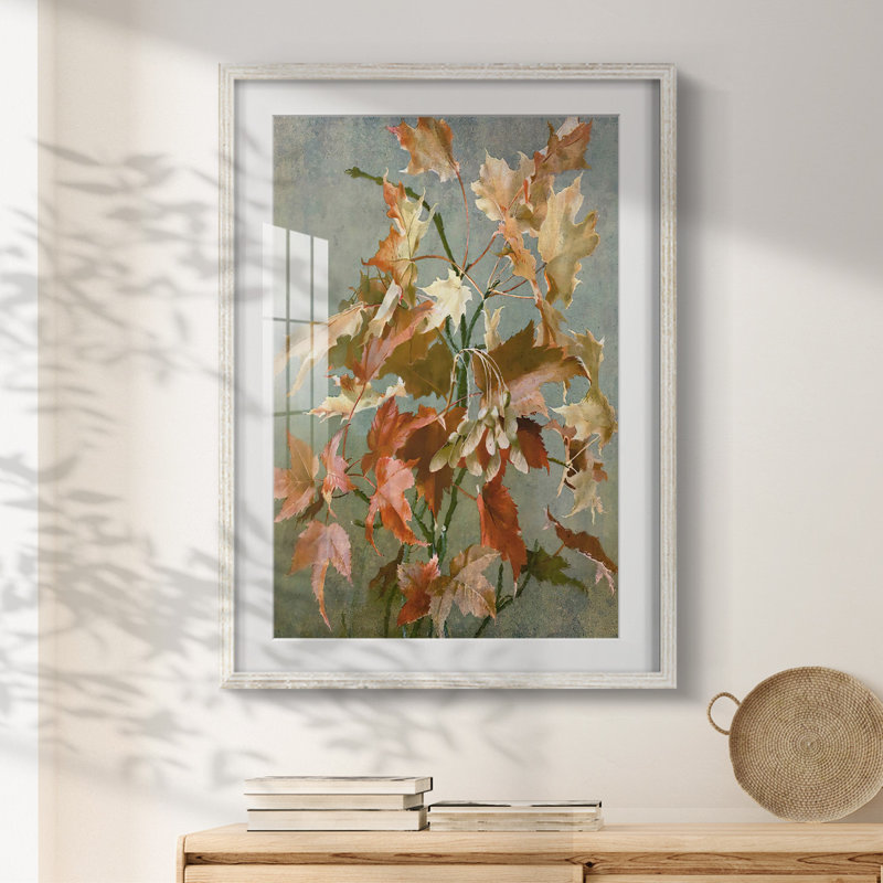 Ancien automne II - impression encadrée, Blanc, H 19,5 po x l 16,5 po