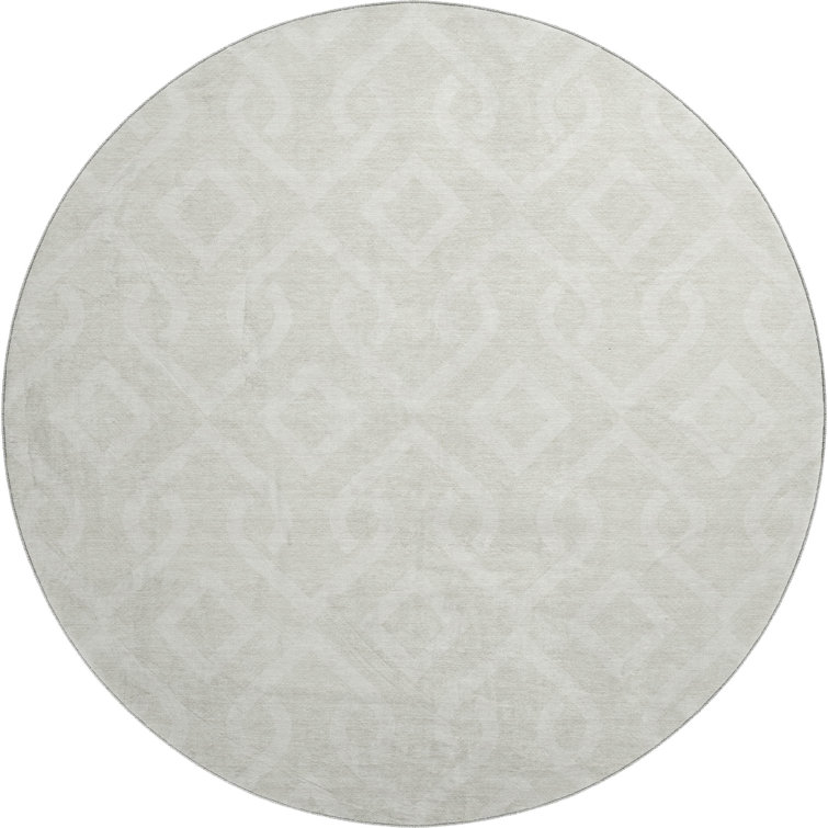 Premium Machine Washable Cerrito Ivory Rug