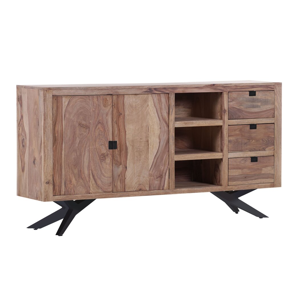 Sideboard Embrey aus Massivholz 170 cm