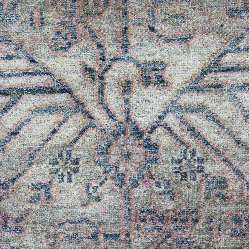 Gray Alchemy Traditional Silk Rug - 8'7" x 11'10"