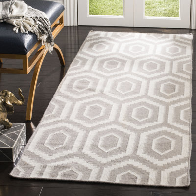 Doggett Geometric Hand Woven Area Rug