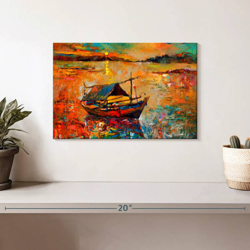 Senne Boat, 8" H x 12" W