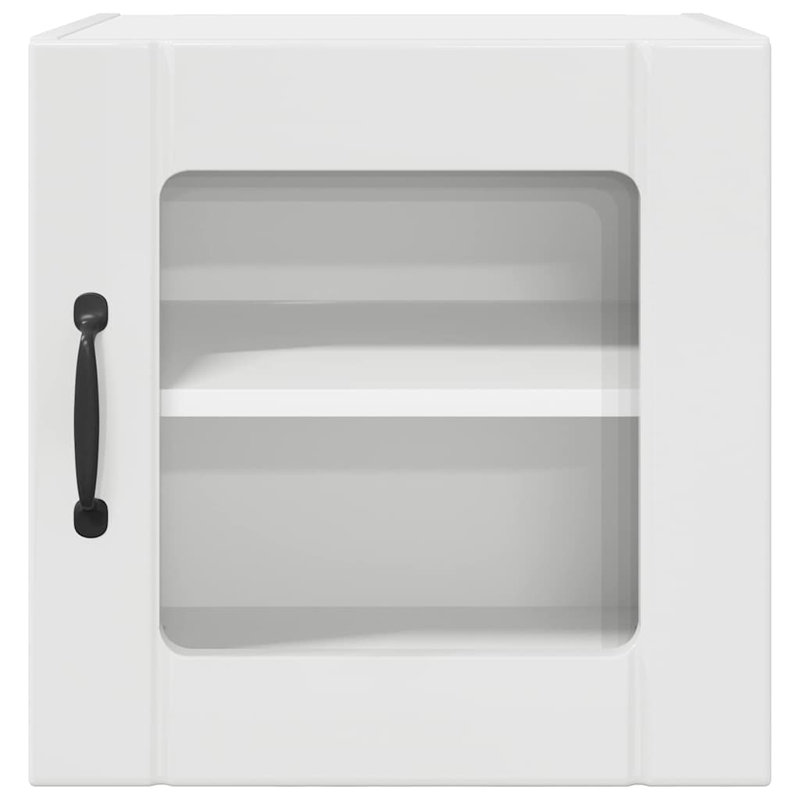 Vidaxl Kitchen Cabinet With Shelf High Gloss White 40 X 31 X 40 Cm, High Gloss White