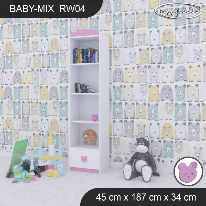 Baby Mix 187cm H Kids Cube, Green, 187cm H x 45cm W x 34cm D