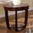 Ablia Glass Top End Table