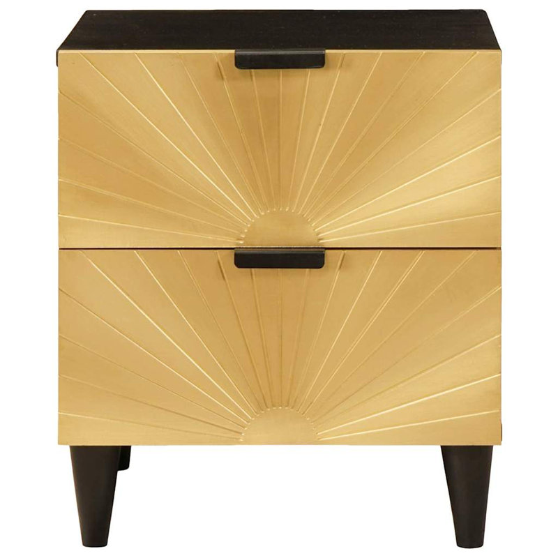 40cm W Solid Wood Bedside Table