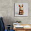  «Kn tricot Baby Bunny» par Ann Klee, art mural sur toile, 26 po x 26 po